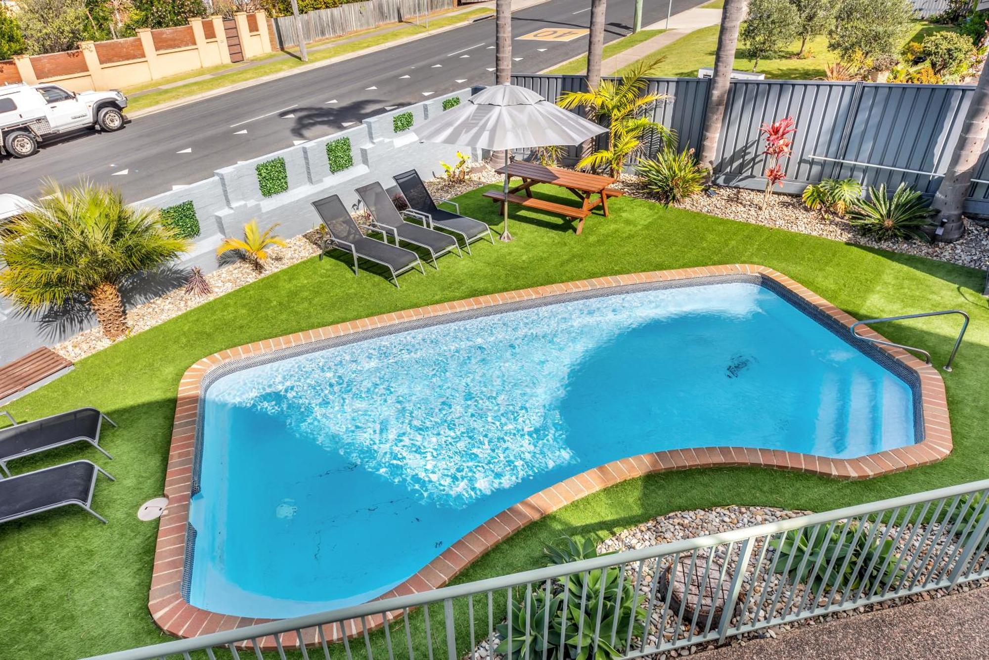 The Palms Apartments Merimbula Exteriör bild